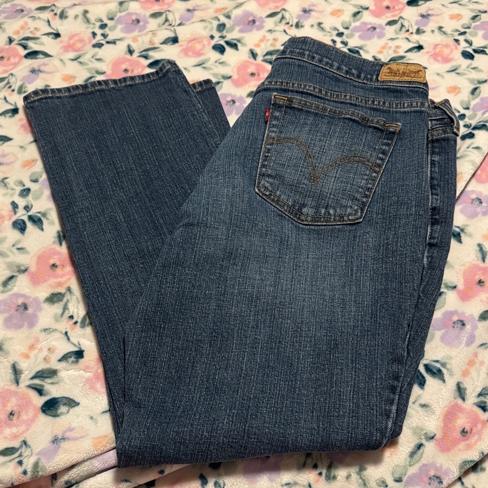 Signature by Levi Strauss Women's Straight Leg Jeans - Blue